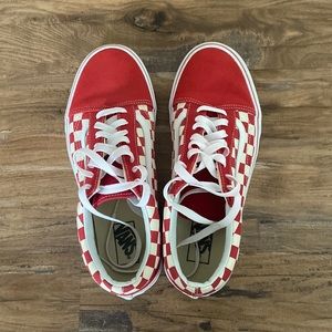 Vans Old Skool Red Checkered
